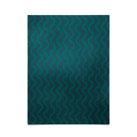 Camilla Foss Scandi Wavy Poster