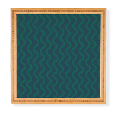 Camilla Foss Scandi Wavy Framed Wall Art