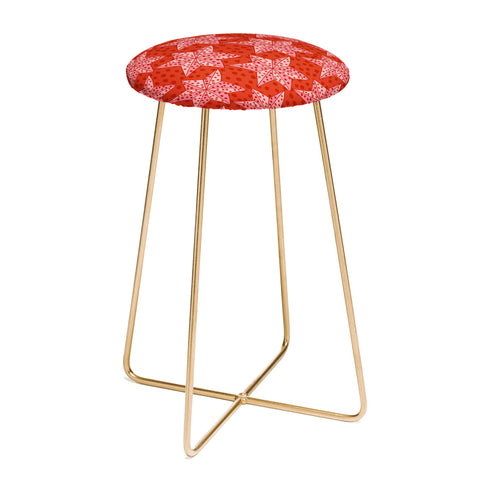 Camilla Foss Stars for Christmas Counter Stool