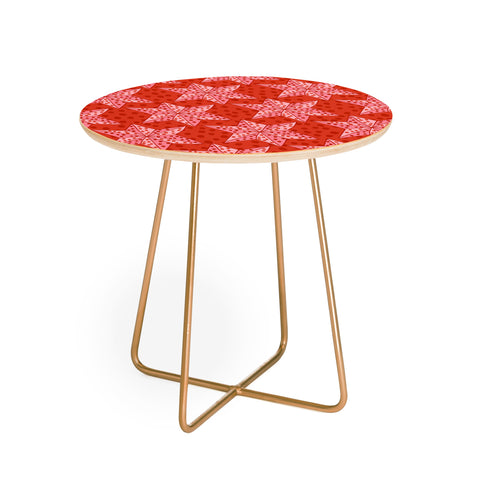 Camilla Foss Stars for Christmas Round Side Table