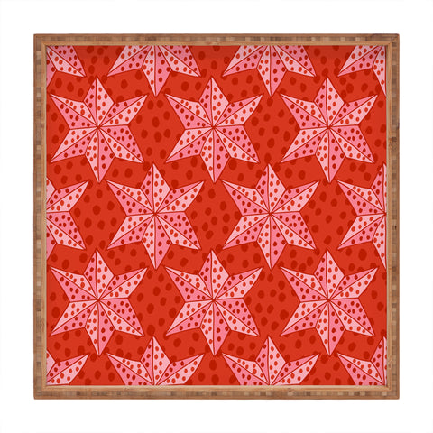 Camilla Foss Stars for Christmas Square Tray