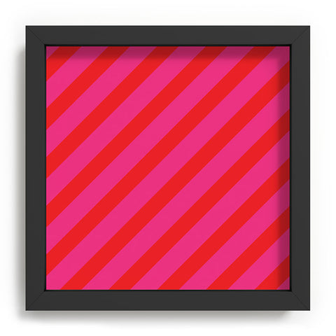 Camilla Foss Thin Bold Stripes Recessed Framing Square