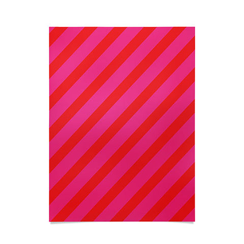 Camilla Foss Thin Bold Stripes Poster