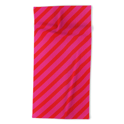 Camilla Foss Thin Bold Stripes Beach Towel