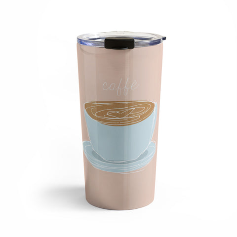camilleallen Italian coffee sketch Travel Mug
