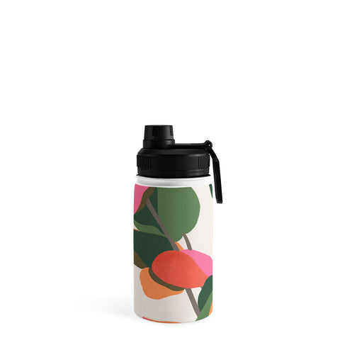 Carey Copeland Abstract Eucalyptus Leaves Water Bottle