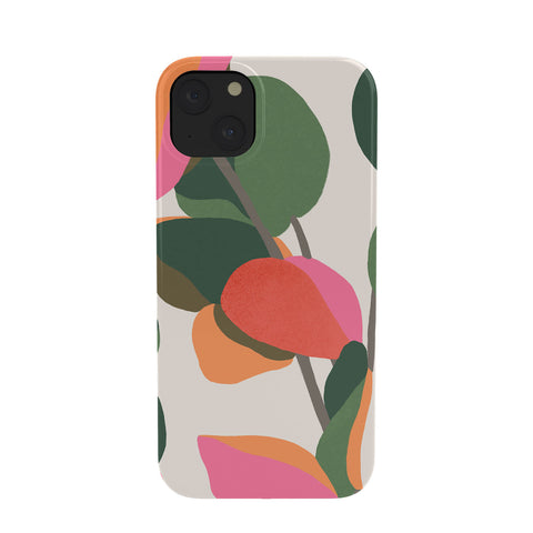 Carey Copeland Abstract Eucalyptus Leaves Phone Case