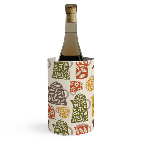 Carey Copeland Buongiorno Retro Floral Coffee Wine Chiller