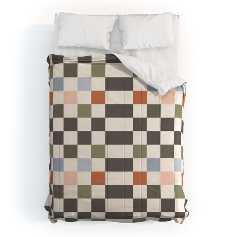 Carey Copeland Fall Checkerboard Comforter