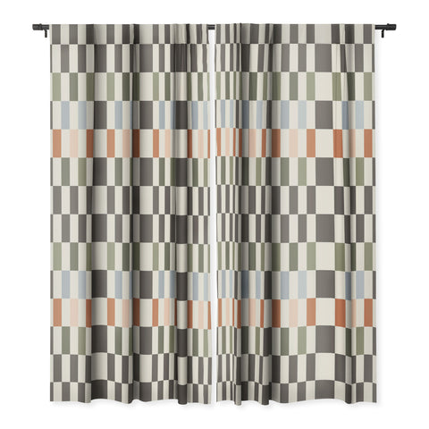 Carey Copeland Fall Checkerboard Blackout Non Repeat