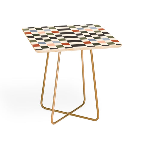 Carey Copeland Fall Checkerboard Side Table