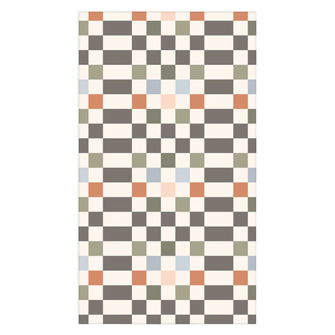 Carey Copeland Fall Checkerboard Tablecloth