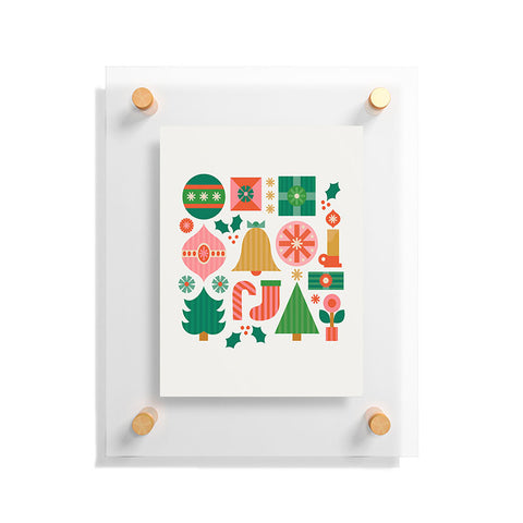 Carey Copeland Gifts of Christmas Floating Acrylic Print