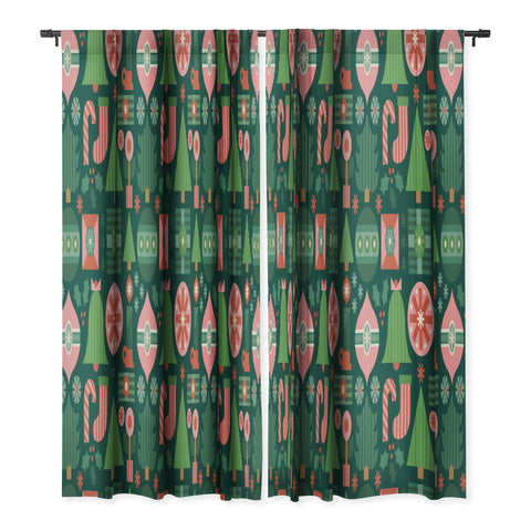 Carey Copeland Gifts of Christmas Pattern Blackout Non Repeat