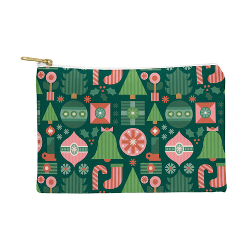 Carey Copeland Gifts of Christmas Pattern Pouch