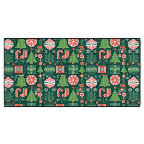 Carey Copeland Gifts of Christmas Pattern Desk Mat