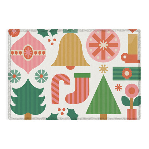 Carey Copeland Gifts of Christmas Outdoor Rug