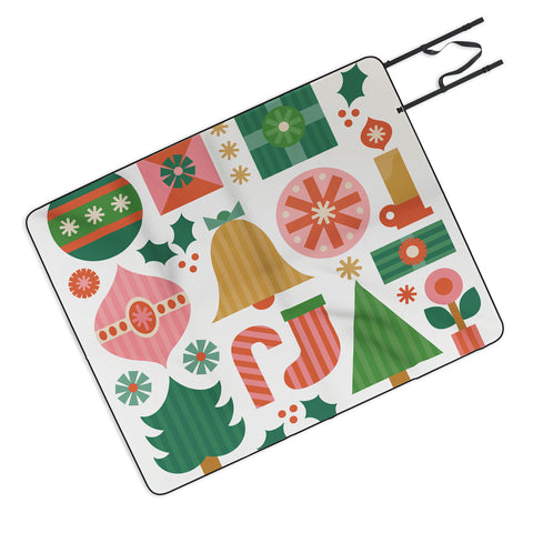 Carey Copeland Gifts of Christmas Picnic Blanket