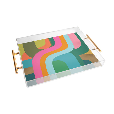 Carey Copeland Go with the Flow I Acrylic Tray