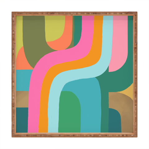 Carey Copeland Go with the Flow I Square Tray