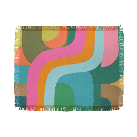 Carey Copeland Go with the Flow I Throw Blanket