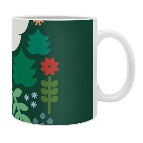 Carey Copeland Holiday Shapes Emerald Coffee Mug