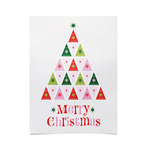Carey Copeland Merry Christmas Tree I Poster