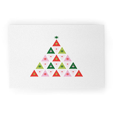 Carey Copeland Merry Christmas Tree I Welcome Mat