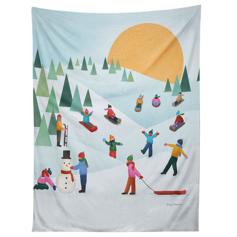 Carey Copeland Snow Day Tapestry