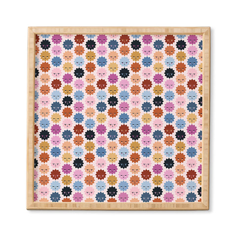 Carly Watts Space Faces Framed Wall Art