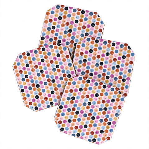 Carly Watts Space Faces Coaster Set