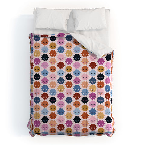 Carly Watts Space Faces Comforter