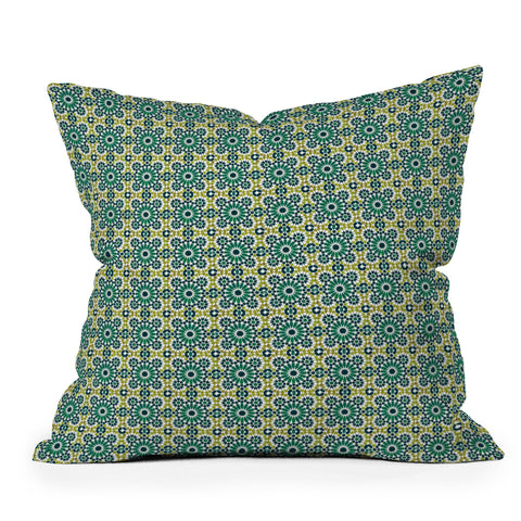 Caroline Okun Moorish Moroccan Outdoor Throw Pillow