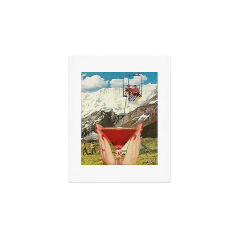 carolineellisart Apres Ski 3 Art Print