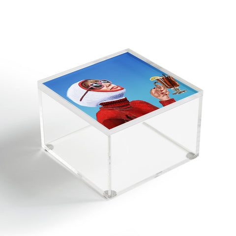 carolineellisart Apres Ski 4 Hotty Toddy Acrylic Box