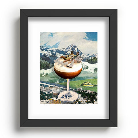 carolineellisart Apres Ski 6 Recessed Framing Rectangle