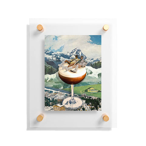 carolineellisart Apres Ski 6 Floating Acrylic Print