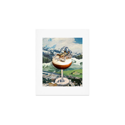 carolineellisart Apres Ski 6 Art Print