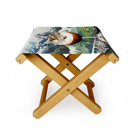 carolineellisart Apres Ski 6 Folding Stool