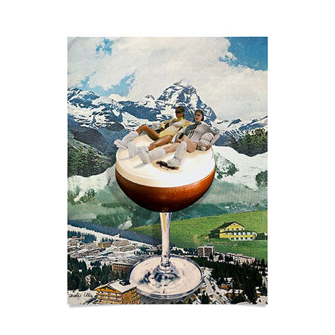 carolineellisart Apres Ski 6 Poster