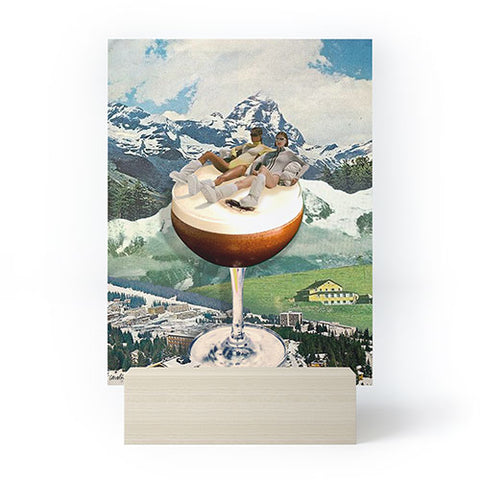 carolineellisart Apres Ski 6 Mini Art Print