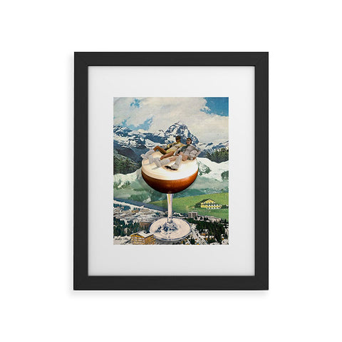 carolineellisart Apres Ski 6 Framed Art Print