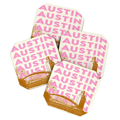 carolineellisart Austin II Coaster Set