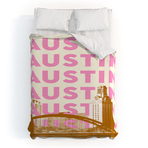 carolineellisart Austin II Duvet Cover