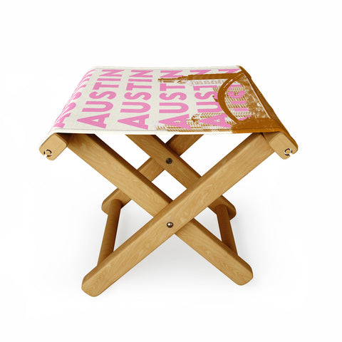 carolineellisart Austin II Folding Stool