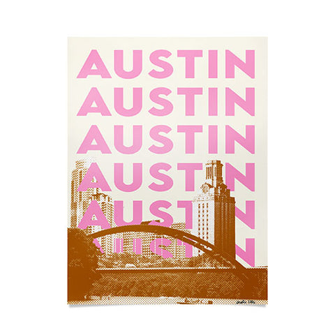 carolineellisart Austin II Poster