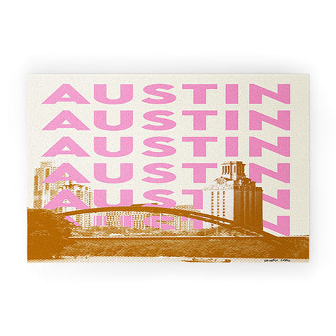 carolineellisart Austin II Welcome Mat