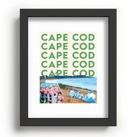 carolineellisart Cape Cod 2 Recessed Framing Rectangle