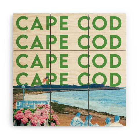 carolineellisart Cape Cod 2 Wood Wall Mural