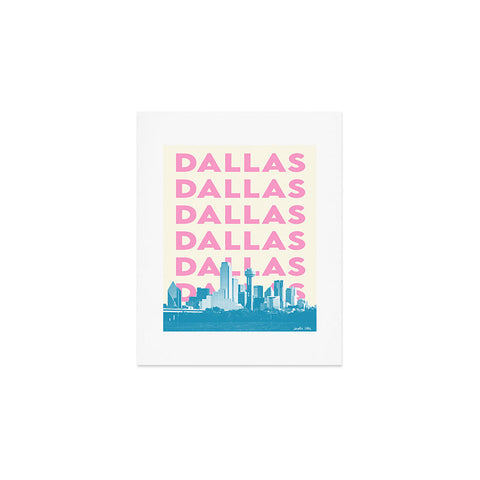 carolineellisart Dallas 3 Art Print